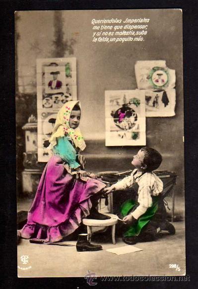 Postales: Ni&ntilde;os. Limpia botas. No circulada. - Foto 1