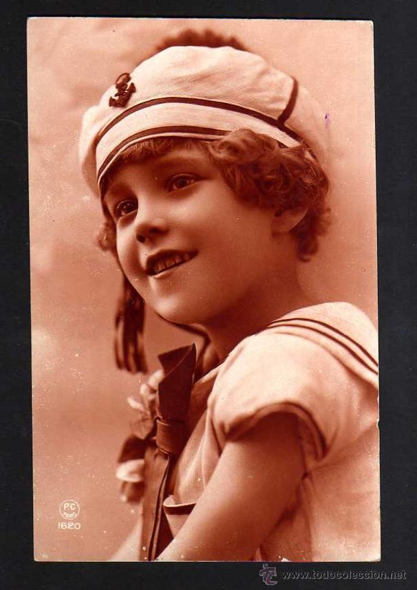 Postales: Antigua postal ni&ntilde;a. circulada - Foto 1