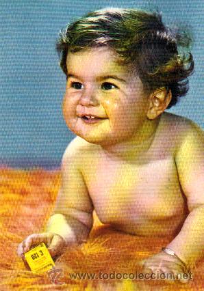 Postales: POSTAL NI&Ntilde;A***SIN CIRCULAR 1965 - Foto 1