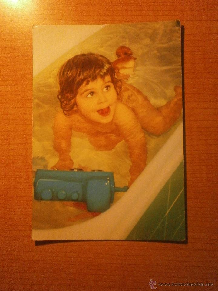 Postales: POSTAL NI&Ntilde;A  SIN CIRCULAR - Foto 1