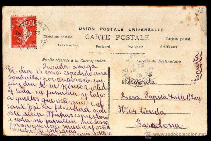 Postales: Antigua Postal ni&ntilde;a. Circulada. - Foto 2