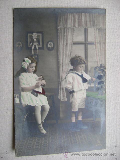 Postales: NI&Ntilde;OS CON JUGUETES.39002 - Foto 1