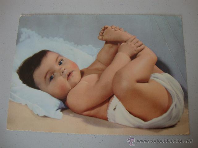Postales: ANTIGUA POSTAL NI&Ntilde;O CIRCULADA CON SELLO - Foto 1