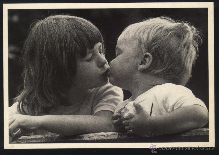 Postales: A-0012- POSTAL CON NI&Ntilde;OS - Foto 1