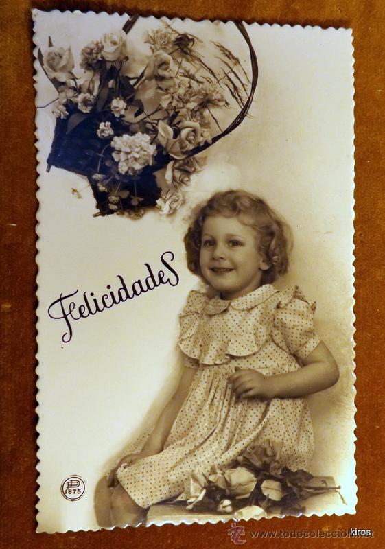 Postales: NI&Ntilde;OS TARJETA POSTAL - Foto 1