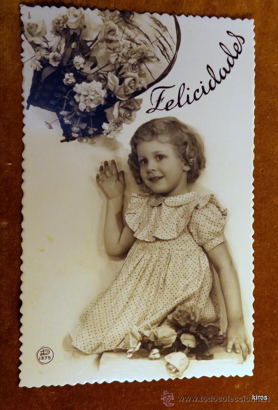 Postales: NI&Ntilde;OS  TARJETA POSTAL - Foto 1