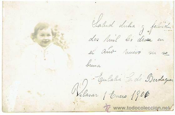 Postales: POSTAL ANTIGUA A&Ntilde;O 1906 - Foto 1