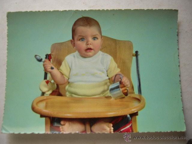 Postales: BONITA POSTAL DE BEBE.   ESCRITA. - Foto 1