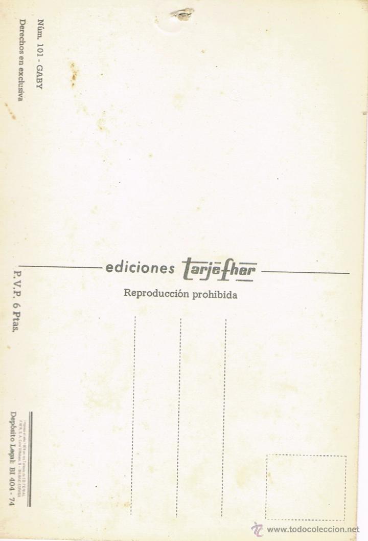 Postales: GABY - LOS PAYASOS DE LA TELE - Foto 2