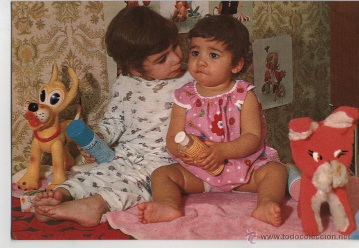 Postales: Postal ni&ntilde;os con juguetes - Foto 1