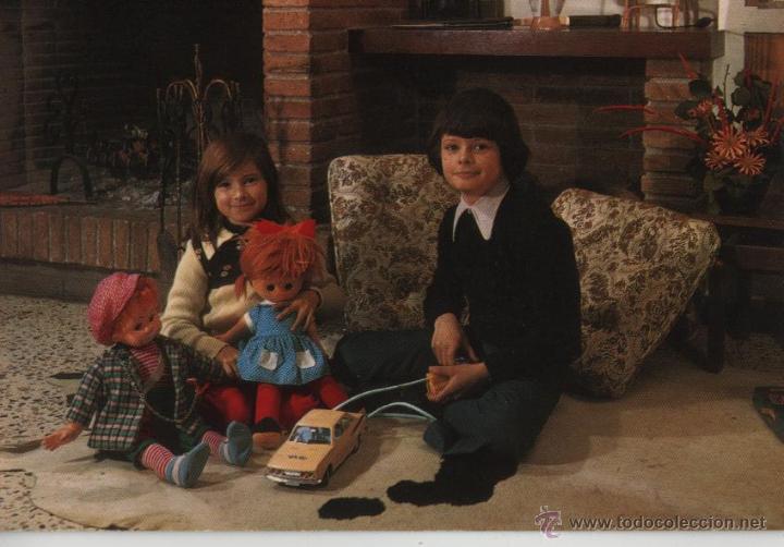 Postales: Postal ni&ntilde;os con juguetes - Foto 1