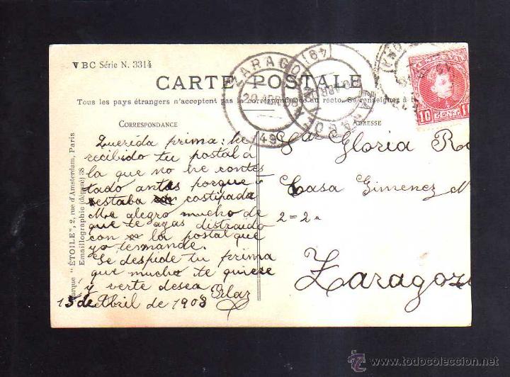 Postales: Postal ni&ntilde;as con abuelo. - Foto 2