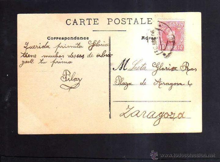Postales: Postal ni&ntilde;a. Circulada 1906. - Foto 2