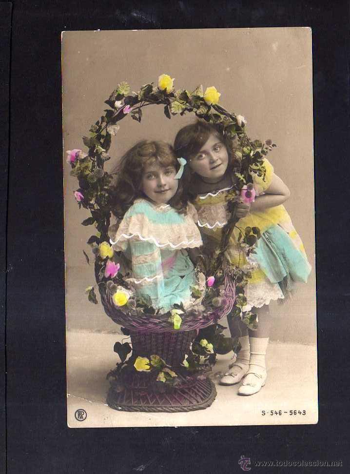 Postales: Postal ni&ntilde;as - Foto 1