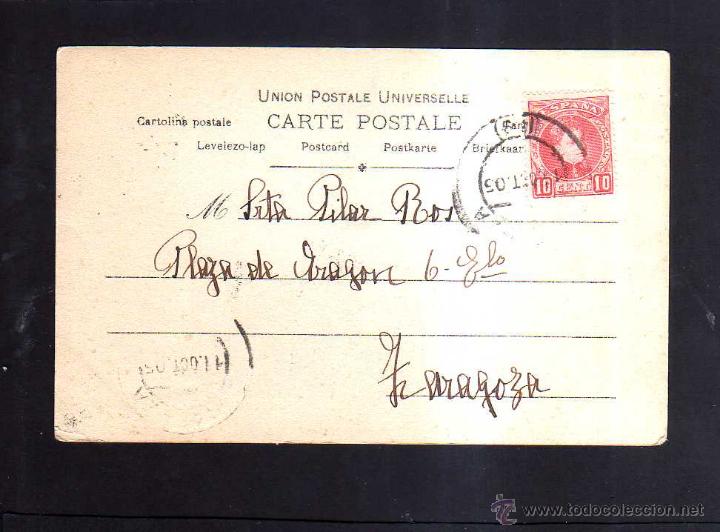 Postales: Postal ni&ntilde;a. Circulada 1905 - Foto 2