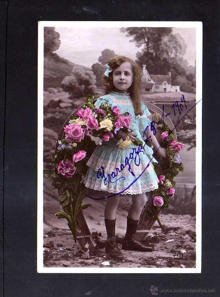 Postales: Postal ni&ntilde;a. - Foto 1