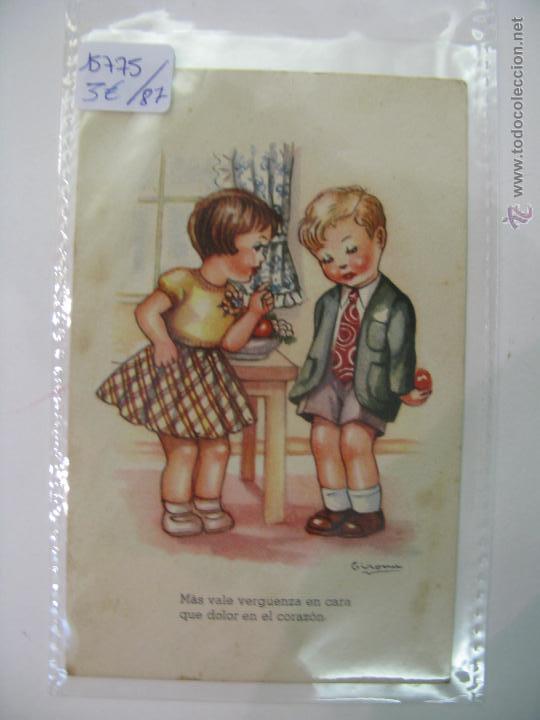 Postales: postal de refranero popular colecci&oacute;n -e- de diez postales - Foto 1