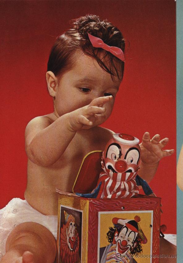 Postales: Postal ni&ntilde;a con juguete - Foto 1