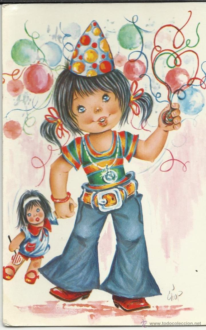 Postales: ANTIGUA POSTAL DE NI&Ntilde;OS - Foto 1