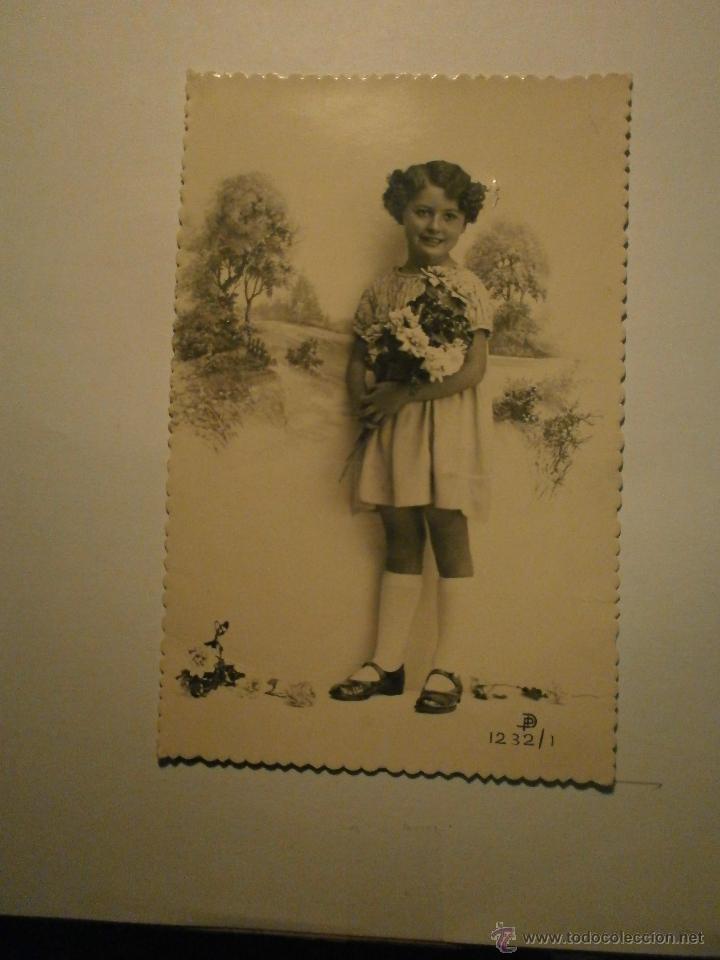 Postales: POSTAL NI&Ntilde;A  ESCRITA - Foto 1