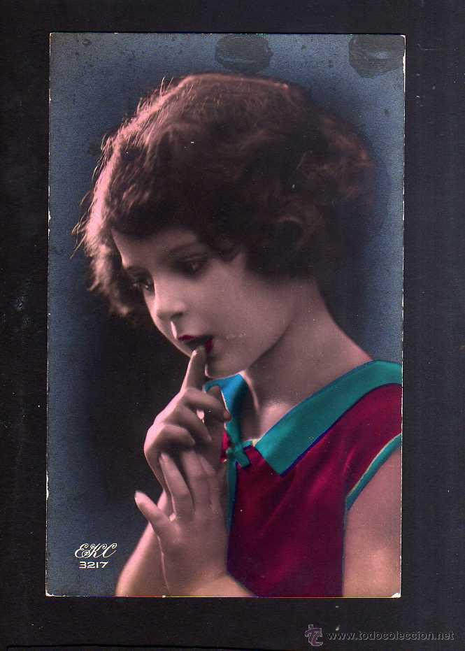 Postales: Postal ni&ntilde;a. Circulada 1931. - Foto 1