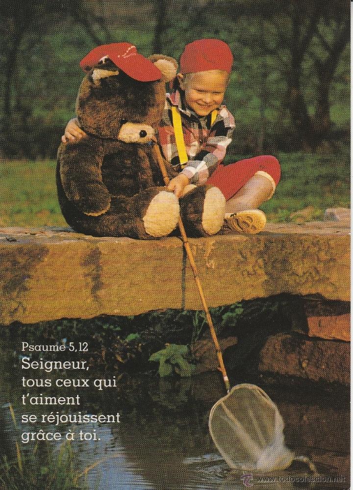 Postales: N&ordm; 20976 POSTAL NI&Ntilde;O PESCANDO - Foto 1