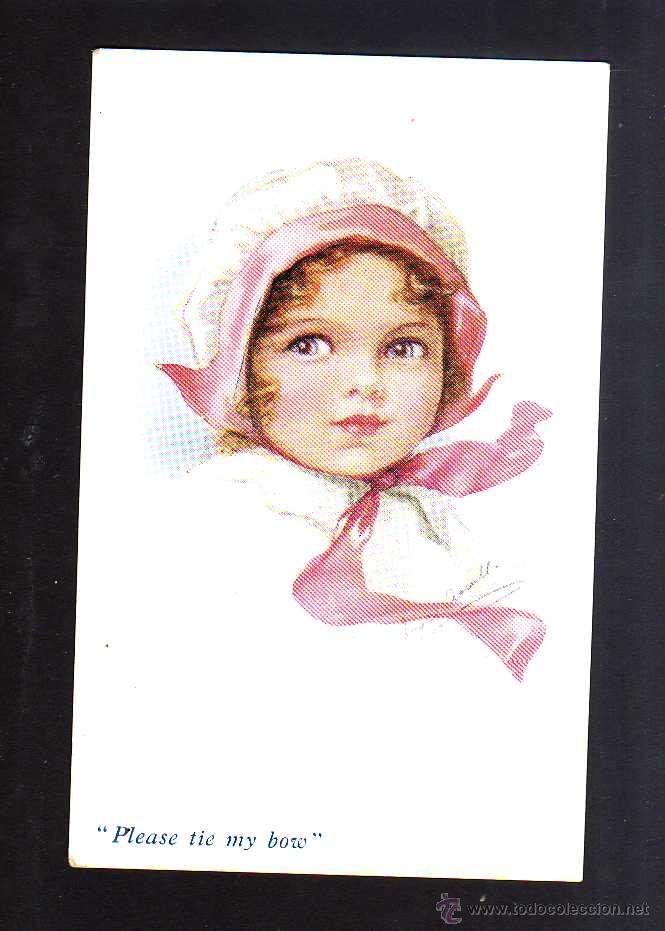 Postales: Postal ni&ntilde;a circulada. - Foto 1