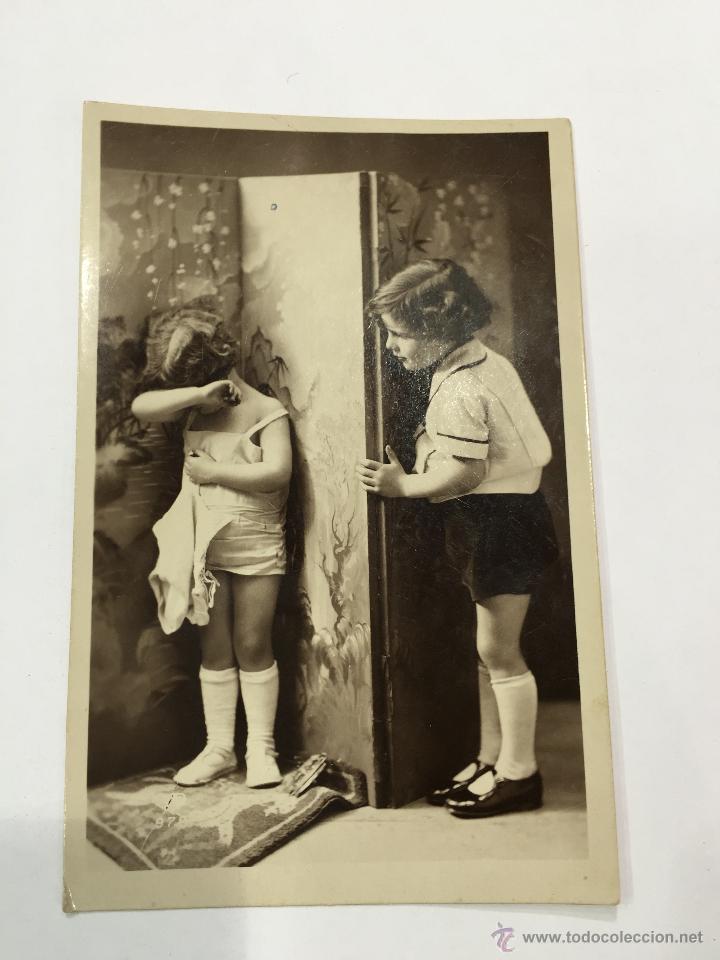 Postales: ANTIGUA POSTAL DE NI&Ntilde;OS - Foto 1