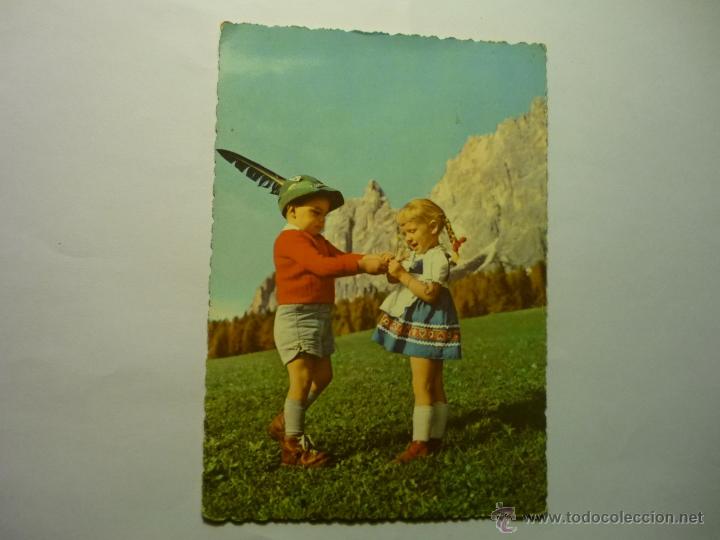 Postales: POSTAL EXTRANJERA.-NI&Ntilde;OS -CIRCULADA -BB - Foto 1