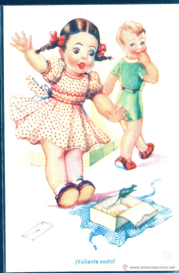 Postales: TARJETA POSTAL DE NI&Ntilde;OS - Foto 1