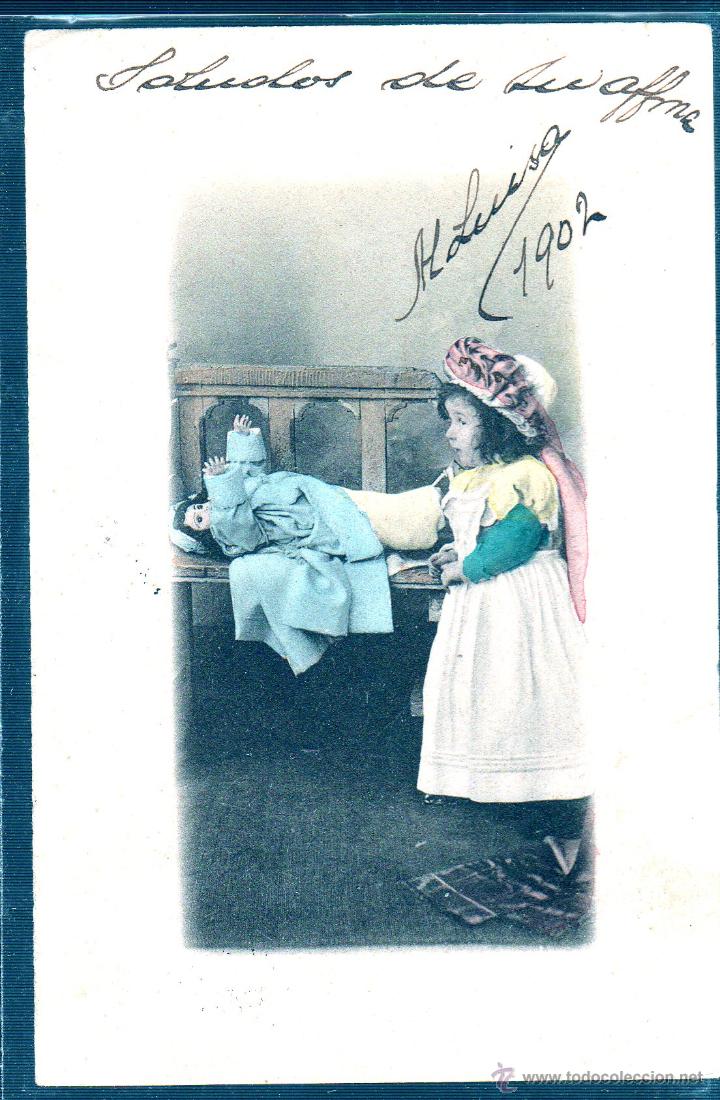 Postales: TARJETA POSTAL DE NI&Ntilde;OS - Foto 1