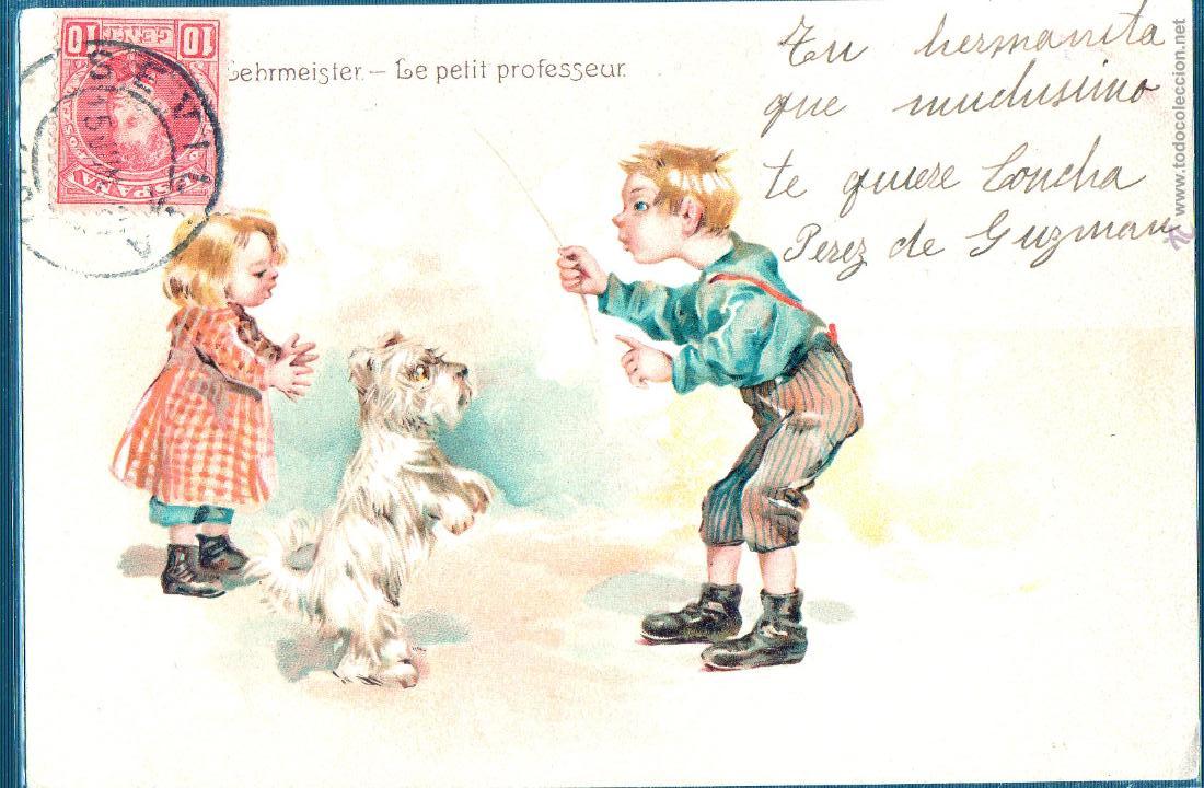 Postales: TARJETA POSTAL DE NI&Ntilde;OS - Foto 1