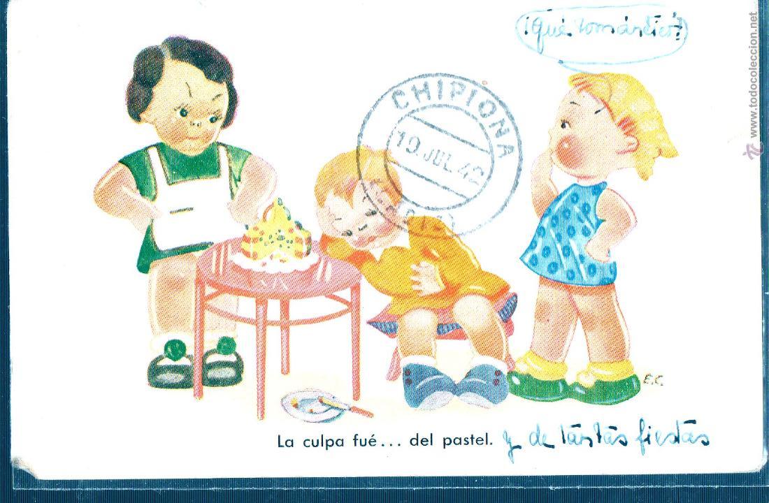 Postales: TARJETA POSTAL DE NI&Ntilde;OS - Foto 1