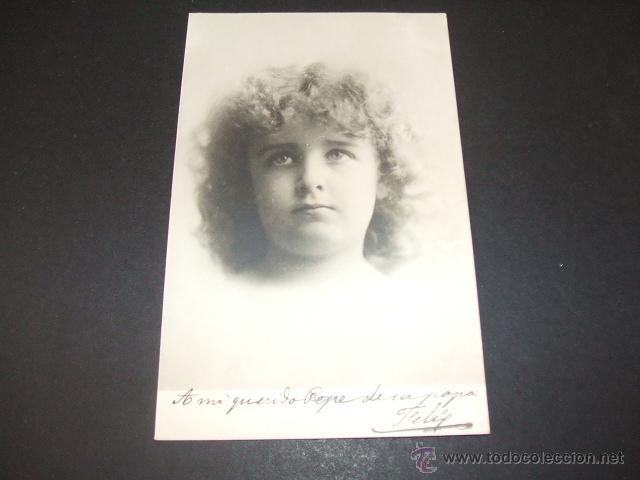 Postales: NI&Ntilde;A POSTAL ANTERIOR A 1905 - Foto 1