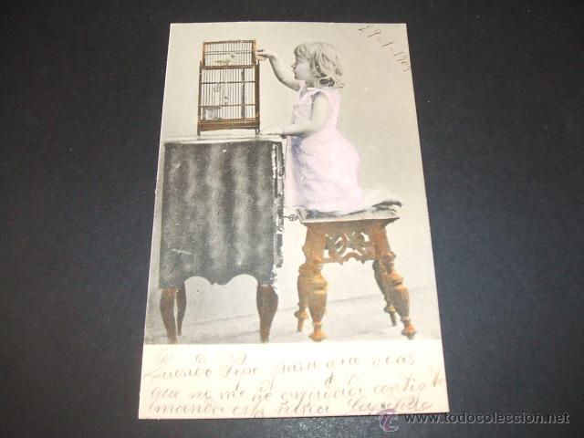 Postales: NI&Ntilde;A POSTAL ANTERIOR A 1905 - Foto 1
