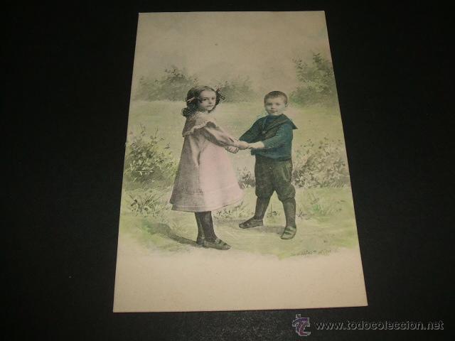 Postales: NI&Ntilde;OS POSTAL ANTERIOR A 1905 - Foto 1