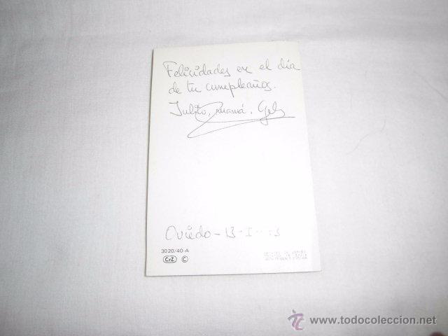 Postales: FELICIDADES A PAPA TROQUELADA - Foto 3