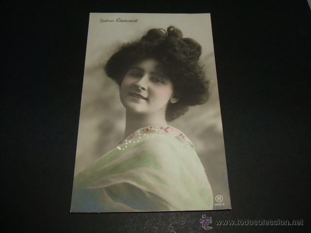 Postales: MUJER ELEGANTE POSTAL ANTIGUA - Foto 1