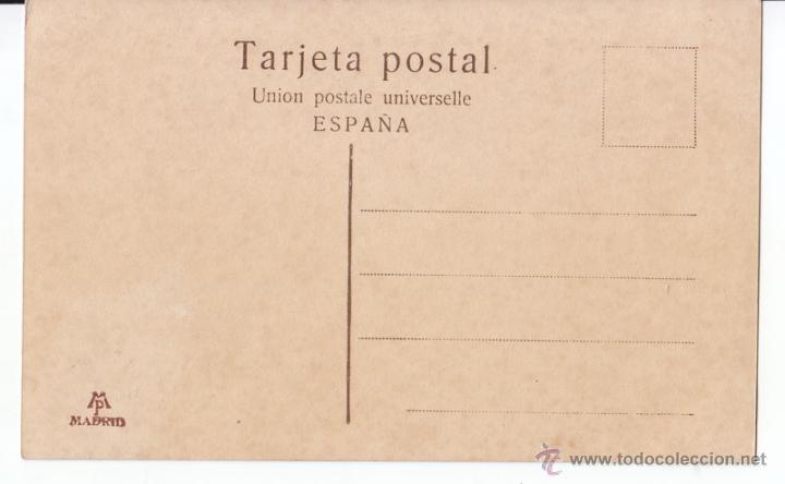 Postales: POSTAL. NI&Ntilde;A REZANDO. MP. MADRID. SIN CIRCULAR. - Foto 2