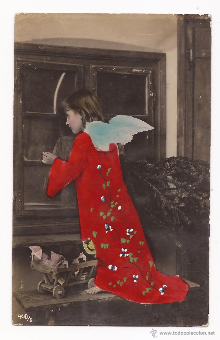 Postales: POSTAL NI&Ntilde;A / ANGEL DE LA GUARDA / SIN USAR - Foto 1