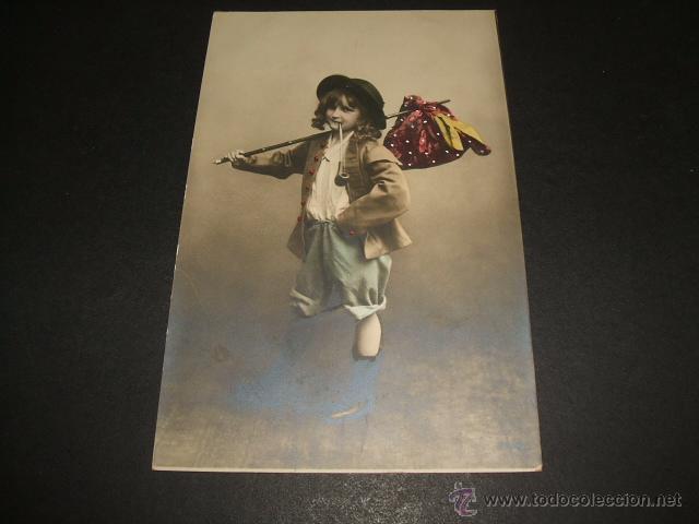 Postales: NI&Ntilde;O POSTAL ANTIGUA - Foto 1