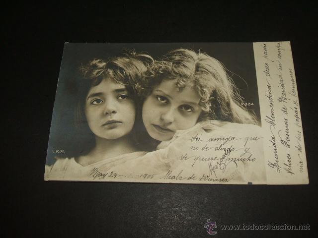 Postales: NI&Ntilde;AS POSTAL ANTIGUA - Foto 1