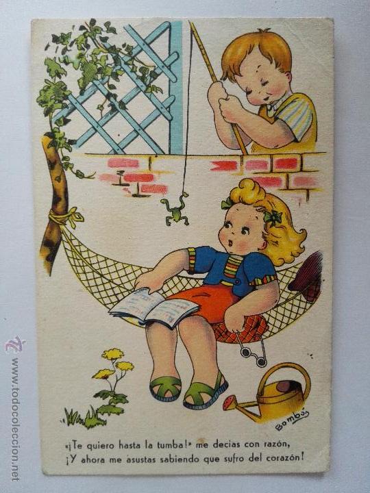 Postales: POSTAL INFANTIL BOMBON, SERIE 38 - Foto 1
