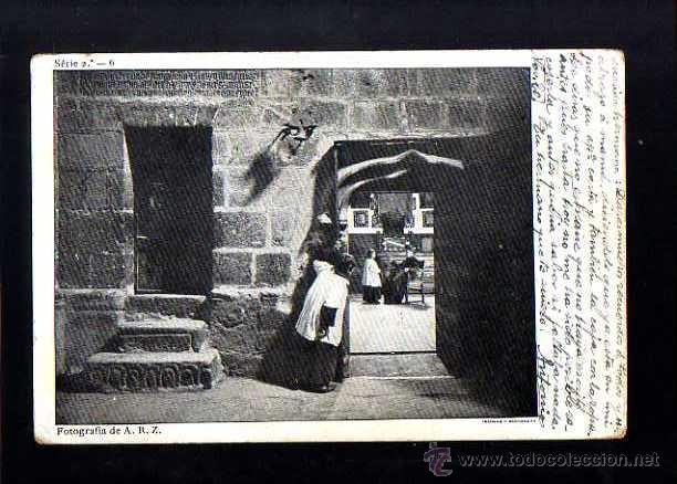 Postales: Postal escolanet. Enviada a Vich. 1904 - Foto 1