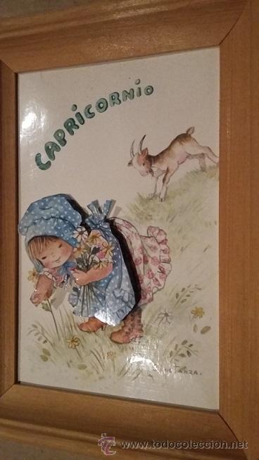 Postales: Postal de Constanza Capricornio. En relieve y enmarcada - Foto 1