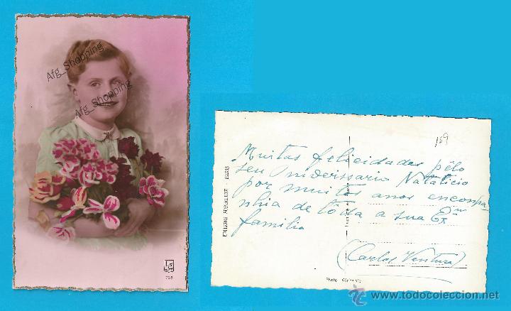 Postales: TARJETA POSTAL - A&Ntilde;O 1940 - Old postcard - Foto 1