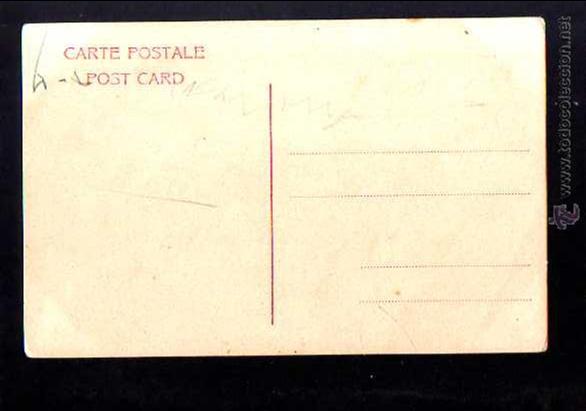 Postales: Antigua postal. Ni&ntilde;o y ni&ntilde;a - Foto 2