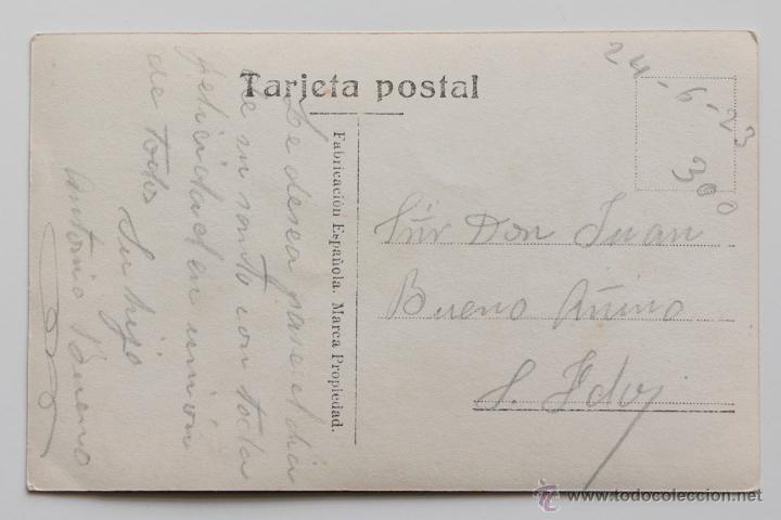 Postales: Postal coloreada. Dicha completa.. 1923 - Foto 2