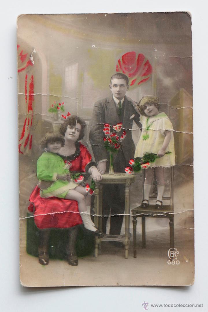 Postales: Postal coloreada. 1920s - Foto 1