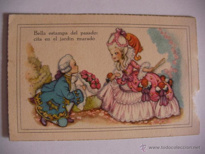 Postkarten: ANTIGUA POSTAL DIBUJADA Y COLOREADA ORIGINAL - ENVIO GRATIS A ESPA&Ntilde;A